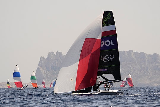 Sailing At Paris Olympics: Top Photos From Day 3's Skiff, Windsurfing Races - In Pics